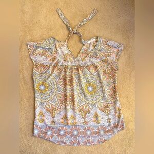 Lauren Conrad Shirt Size M Multi Color